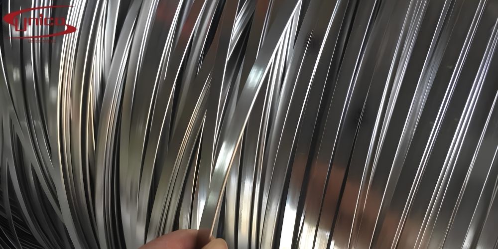 Sợi dẹt inox 304: Quy cách, đặc tính và ứng dụng thực tiễn