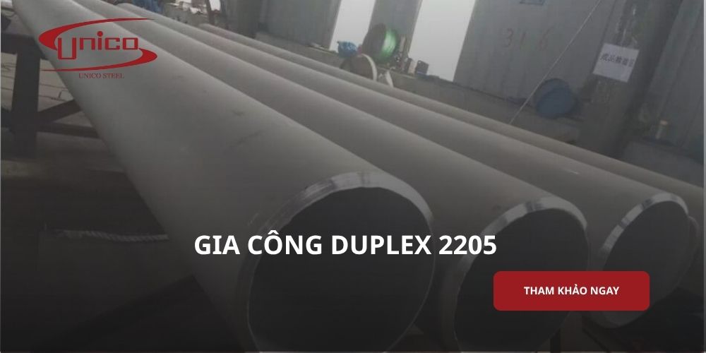 Gia công Duplex 2205 theo yêu cầu, độ chính xác cao